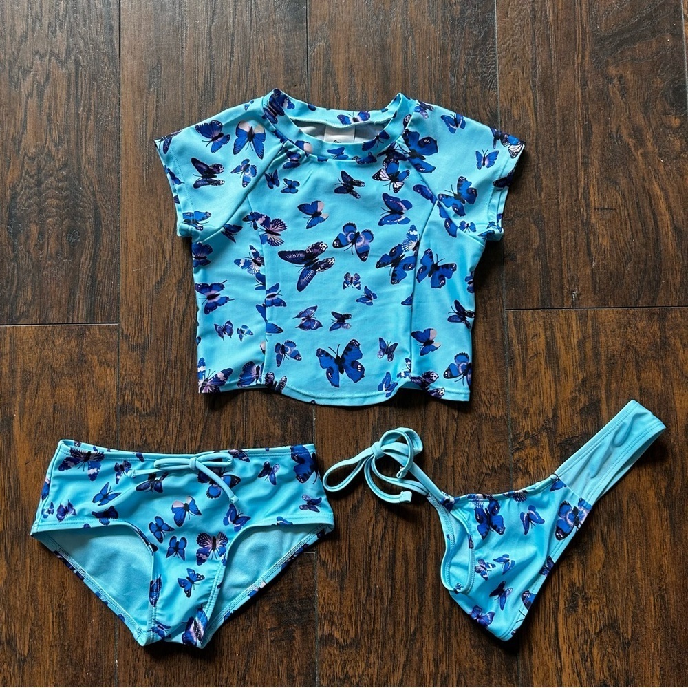art class, Girls Butterfly Swim Set